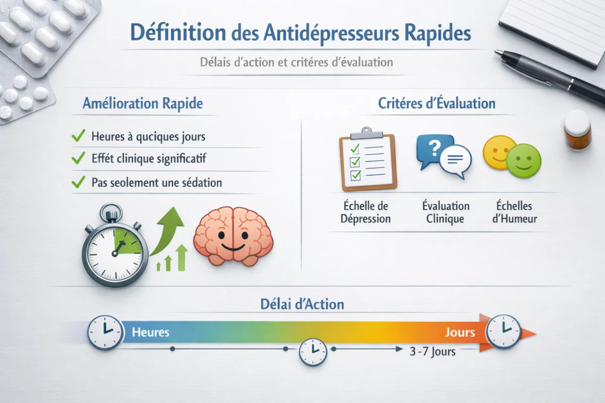 antidépresseurs rapides — Définition des antidépresseurs rapides
