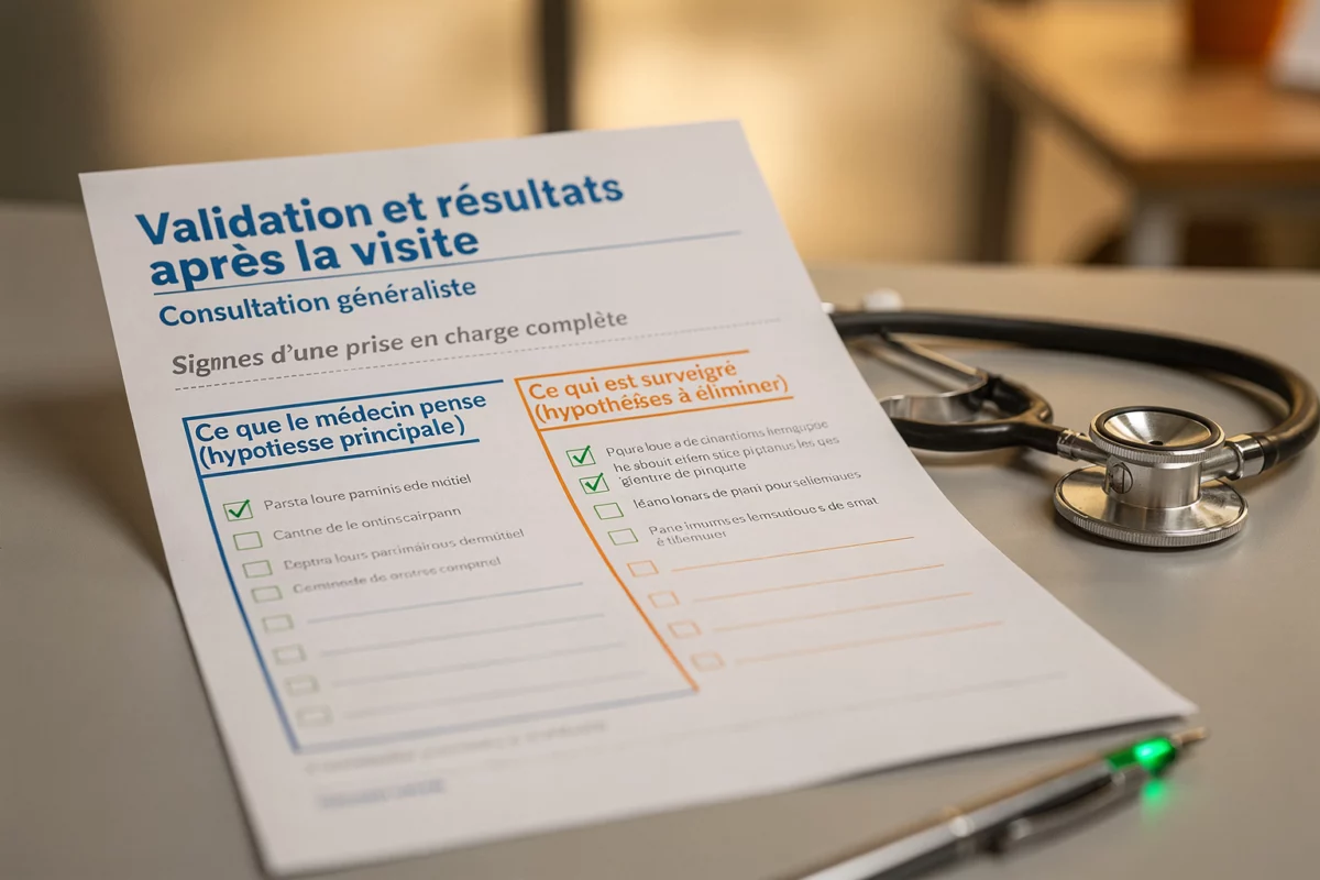 Validation et résultats après la visite | Renaissance Institute
