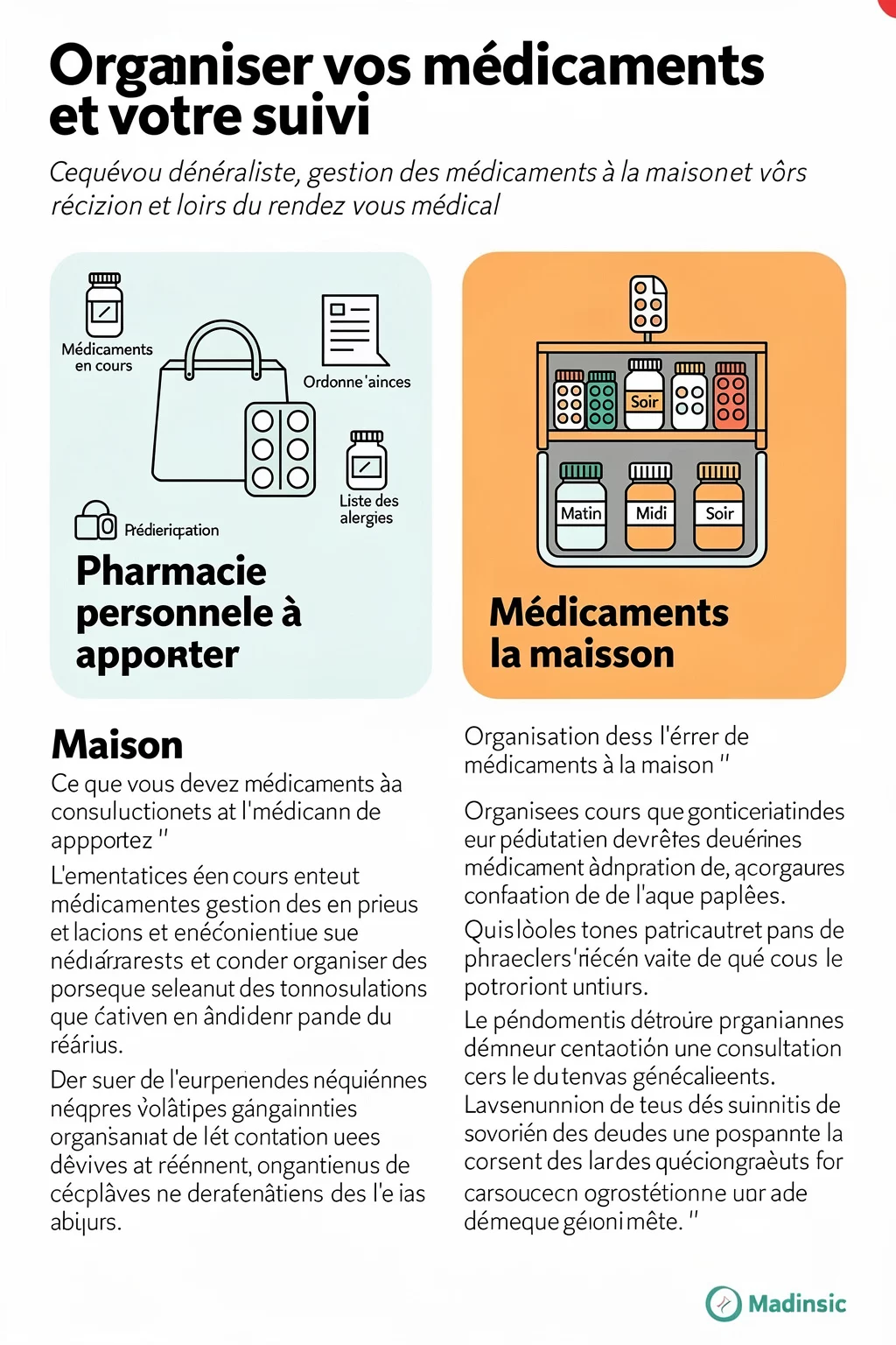 Organiser vos médicaments et votre suivi | Renaissance Institute