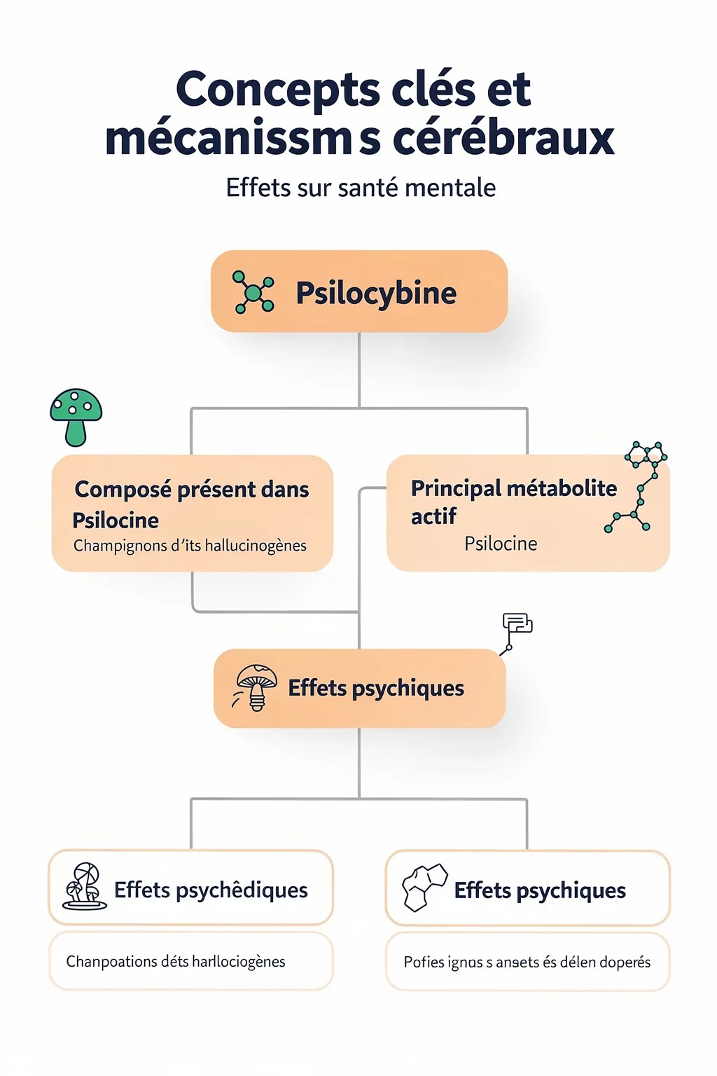 Effets sur santé mentale — Concepts clés et mécanismes cérébraux