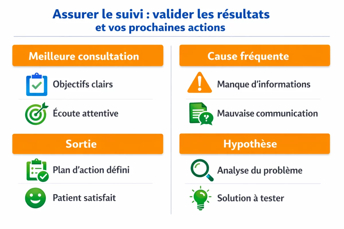Assurer le suivi : valider les résultats et vos prochaines actions | Renaissance Institute