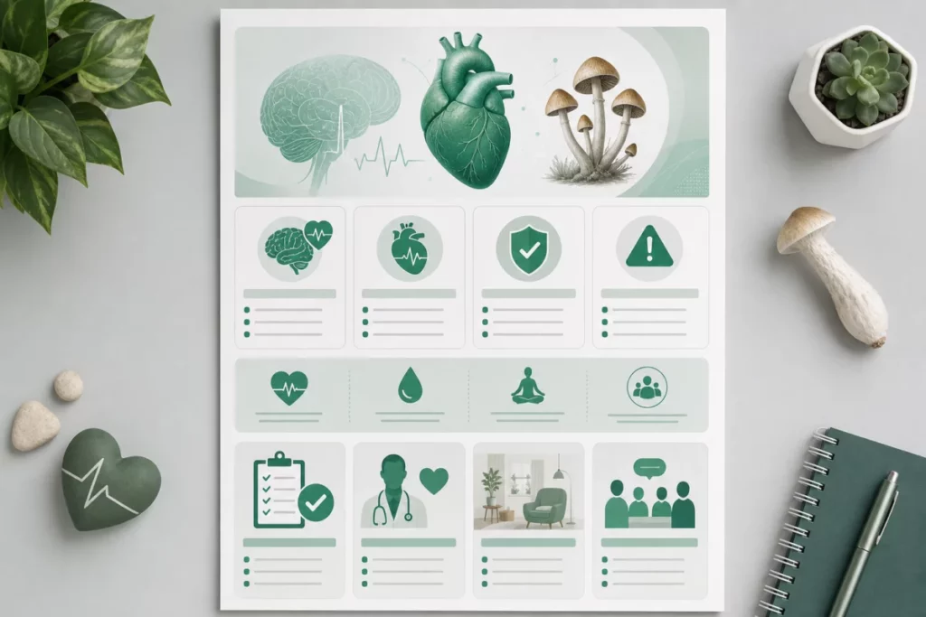 problèmes cardiaques — Psilocybine : quels dangers si vous avez des problèmes cardiaques ?