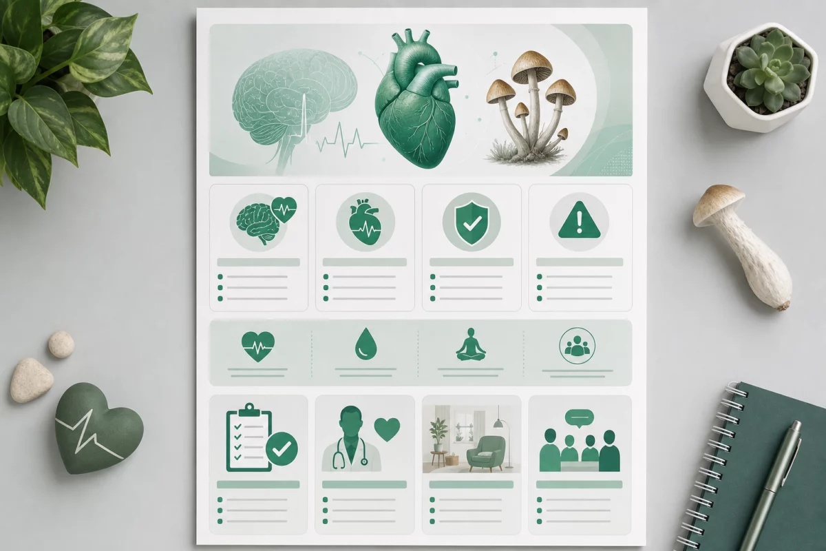 problèmes cardiaques — Psilocybine : quels dangers si vous avez des problèmes cardiaques ?