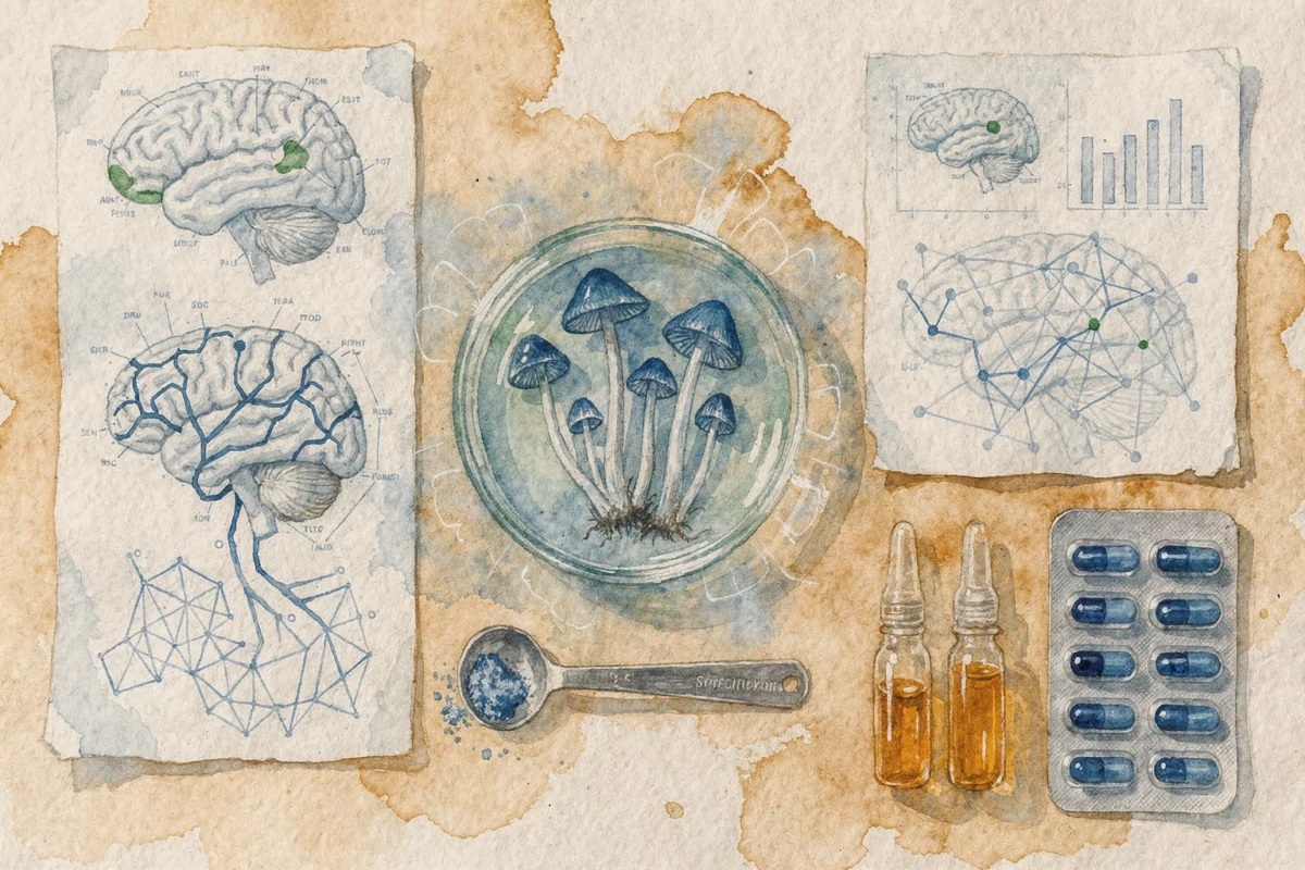 thérapies alternatives — Psilocybine et besoins thérapeutiques ciblés : ce qu’on cherche à obtenir (et ce qu’on ne maîtr